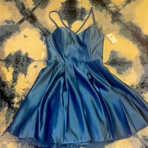 Brand new blue dress